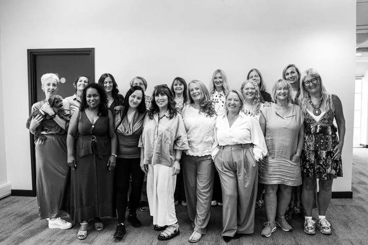 A group at a Social Media Content Day, photographed by Kyle Burrows