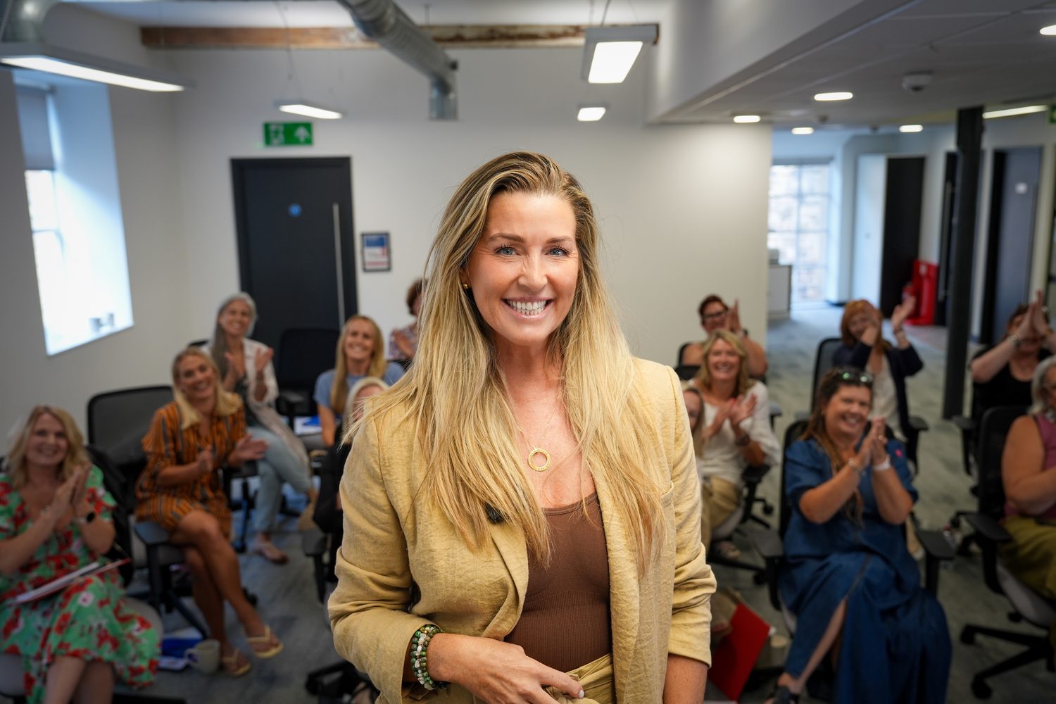 Leanne Brown at a Social Media Content Day, photographed by Kyle Burrows